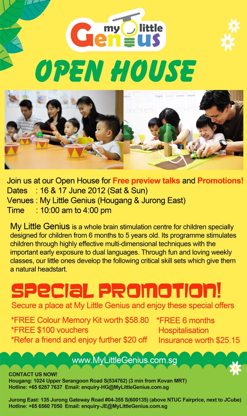 My Little Genius Open House