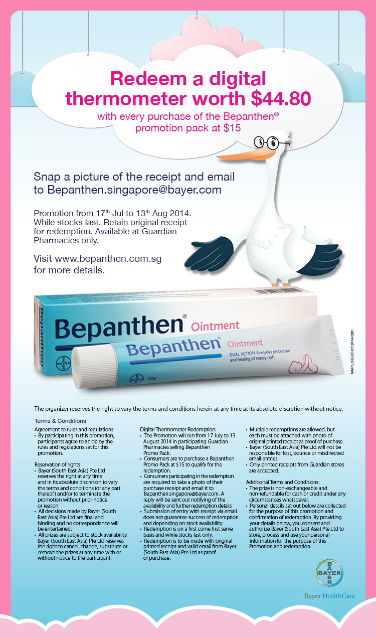 Bepanthen Redeem Digital Thermometer