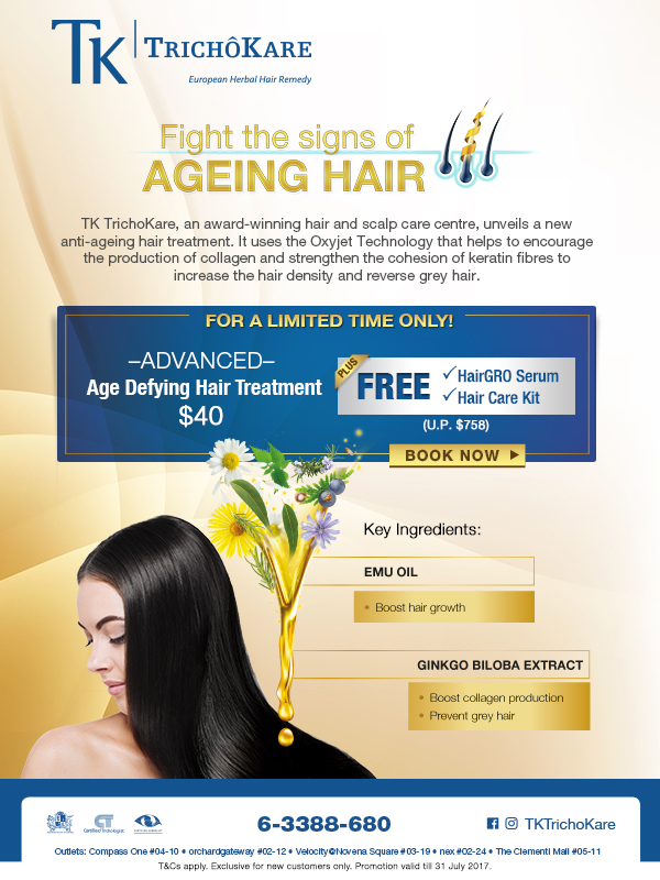 Reverse Ageing Hair with TK TrichoKare