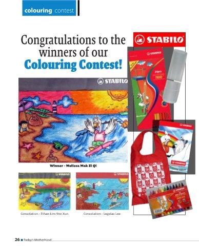 Kids Colouring Competition Apr 10 Winners