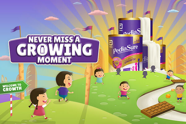 Never Miss a Growing Moment; PediaSure