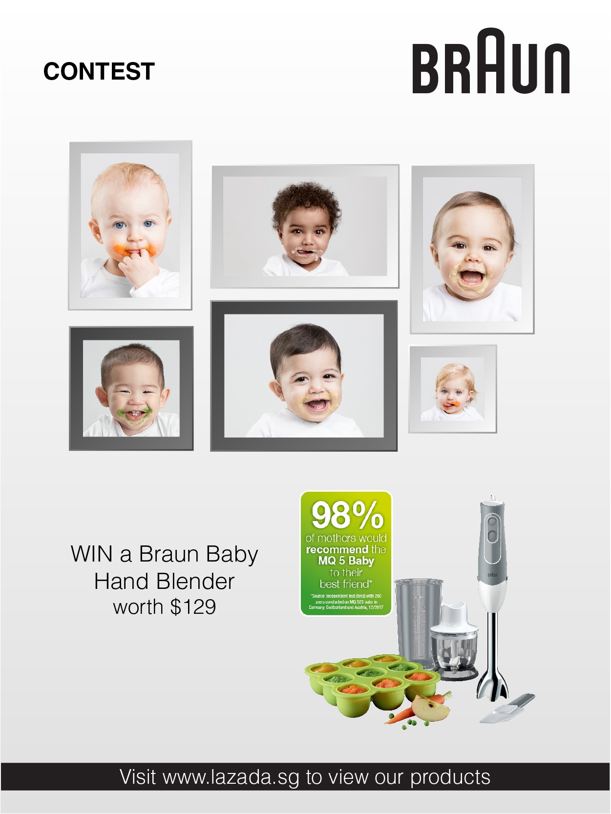 Win Braun Baby Hand Blender
